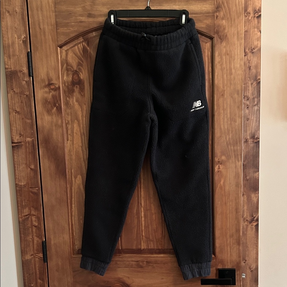New Balance Fleece Black Cozy Joggers